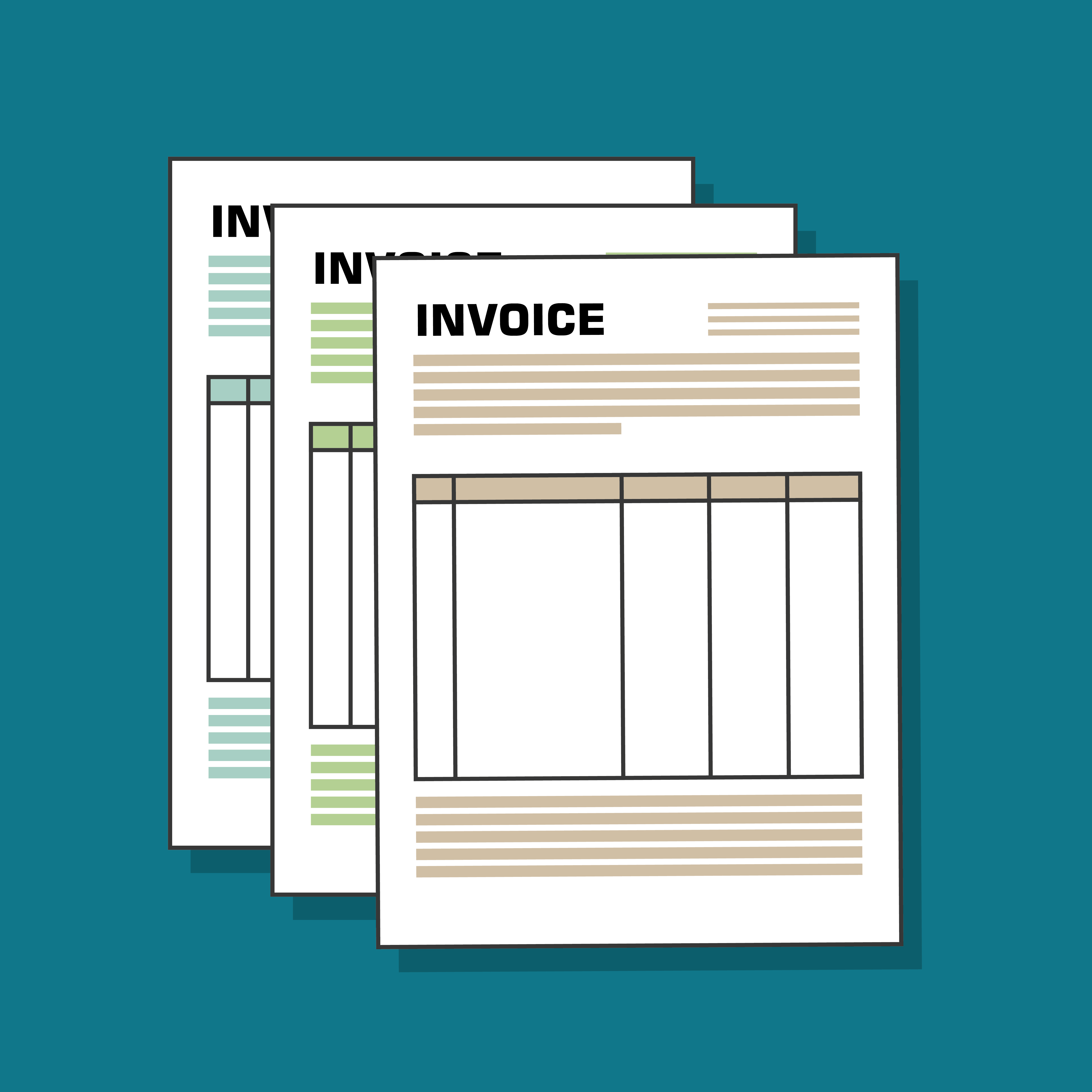 How to set tax or title in invoice